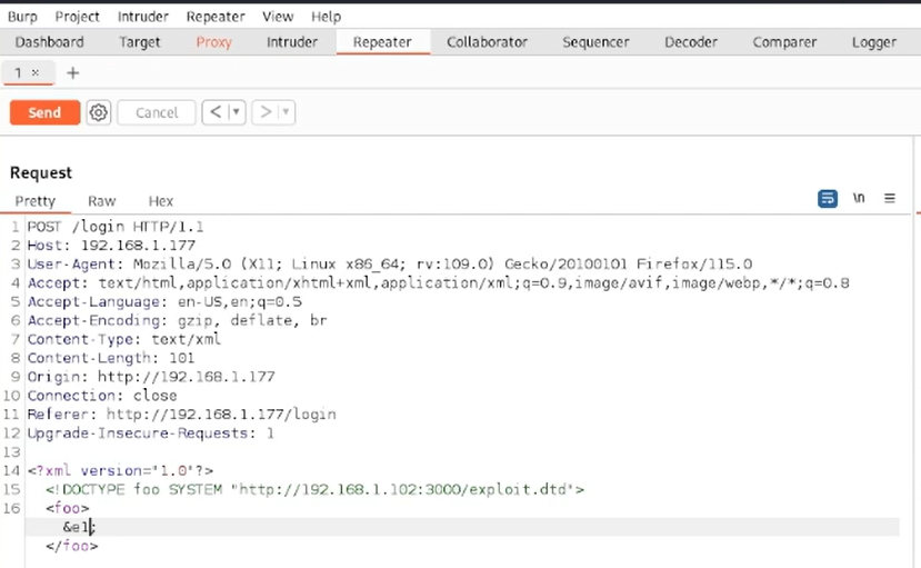 Modified XML