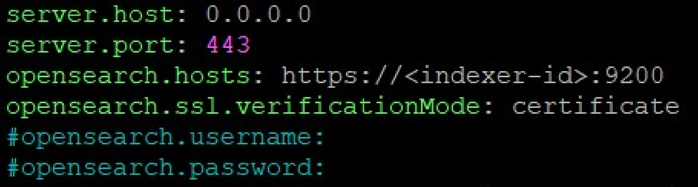 Dashboard configuration binding to all interfaces on HTTPS port 443